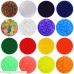 WXLAA 10000PCS Colorful Magic Soil Beads Plant Water Balls Soft Crystal Pistol Toys Gift Blue Blue B0777K6X7Z